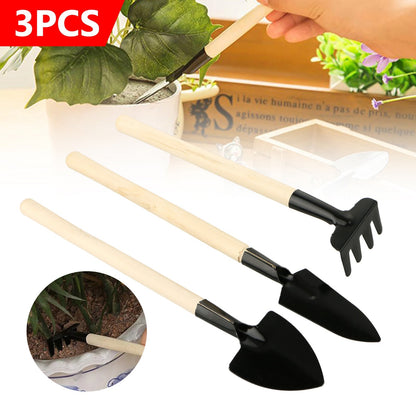 3 pcs Mini Shovel Spade Rake Garden Tool - Garden Seater