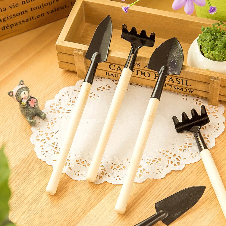 3 pcs Mini Shovel Spade Rake Garden Tool - Garden Seater